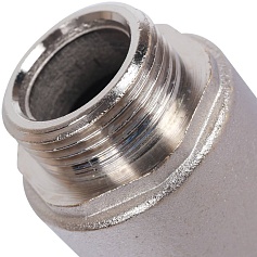 STOUT  Воздухоотводчик автоматический вертикальный выпуск, нар.р. 3/4" никель.