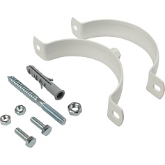 STOUT   Элемент дымохода  хомут крепежный  DN100, для крепления к стене.