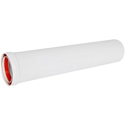 STOUT SCR-0080-820500 STOUT Удлинитель дымохода утепленный традиц. D80(п-м), L500 (газоход до 185 градусов)