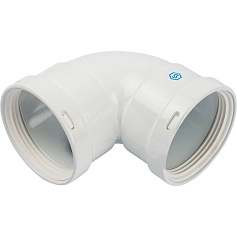 STOUT  Элемент дымохода отвод 90° м/м DN80