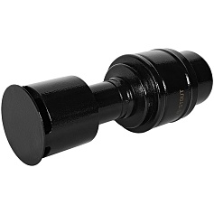 STOUT SCR-6010-800012 STOUT Оголовок вертикальный с ветрозащитой традиц. коакс. D60(п)/100(п) ЧЕРНЫЙ узкий