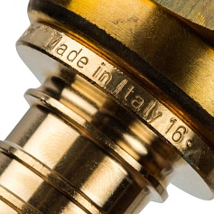 STOUT  Переходник с накидной гайкой 25xG 1" для труб из сшитого полиэтилена аксиальный