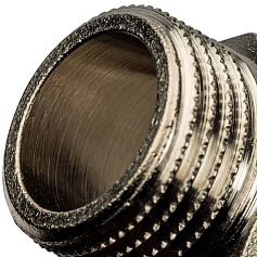 STOUT  Ниппель НН переходной никелированный 1/2X3/8