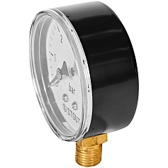 Манометр радиальный STOUT корпус Dn 63 мм 1/4 , 0...6 бар, кл.2.5