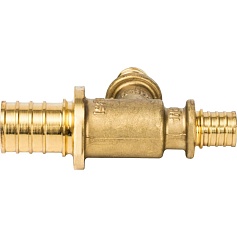 STOUT  Тройник переходной 25x16x16 для труб из сшитого полиэтилена аксиальный