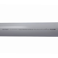 STOUT SKB-0002-110150 STOUT D 110 х 1500 мм Труба канализационная бесшумная