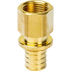 STOUT  Переходник с внутренней резьбой 20xG 1/2" для труб из сшитого полиэтилена аксиальный