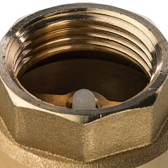 STOUT  1" Клапан обратный пружинный муфтовый с пластиковым седлом