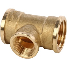 STOUT  Тройник ВВ переходной 1"X3/4X1"