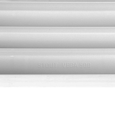 STOUT  STYLE 350 12 секций радиатор биметаллический боковое подключение (белый RAL 9010)