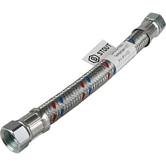 STOUT SHF-ВВ Гибкая подводка для воды  ВР 3/4 х ВР 3/4,  длина 300 мм