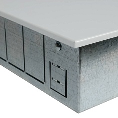 STOUT  Шкаф распределительный встроенный 17-18 выходов (ШРВ-6) 670х125х1196