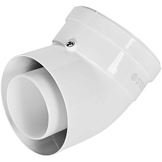STOUT SCR-8012-000045 STOUT Отвод 45° конденсац. коакс. D80(п-м)/125(п-м)