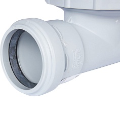 STOUT SKB-0014-000058 D 58 Ревизия с круглой крышкой канализационная бесшумная