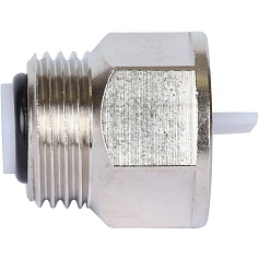 STOUT  Клапан отсекающий, обратный, 1/2" никель.