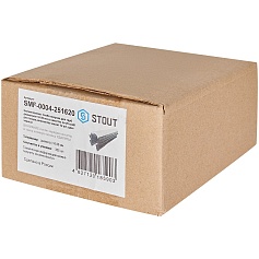 SMF-0004-251620 STOUT Кассета для такера (по 25шт скоб якорных с двойным гарпуном для труб диам.16-20мм)
