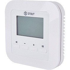 STOUT  Проводной комнатный двухпозиционный регулятор ST-295v3, белый