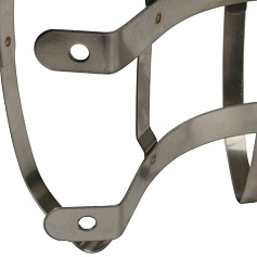 STOUT  эл-т дымохода фиксатор c распорками для соединений  PP-труб O80 (в шахте дымохода). нерж.сталь.