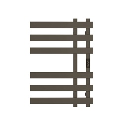 Полотенцесушитель электрический STOUT NEOSOUL quadro 70*50 Графит