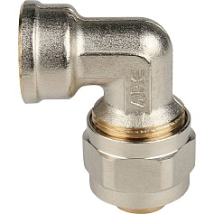 STOUT   Угольник-переходник с внутренней резьбой 1/2"х20 для металлопластиковых труб винтовой