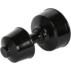 STOUT SCR-6010-800013 STOUT Оголовок вертикальный с ветрозащитой традиц. коакс. D60(п)/100(п) ЧЕРНЫЙ широкий