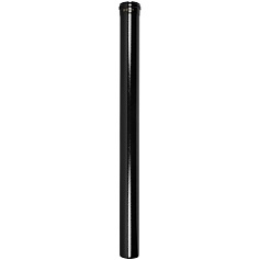 STOUT SCR-0080-601000 STOUT Удлинитель дымохода традиц. D80(п-м), L1000, ЧЕРНЫЙ
