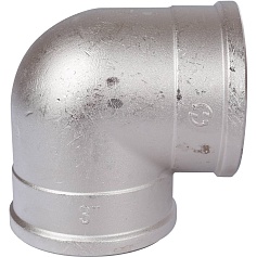 STOUT  Угольник ВВ никелированный 3"