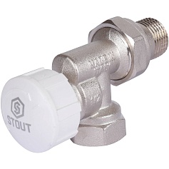 STOUT  Клапан термостатический, осевой 1/2"