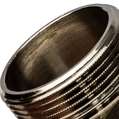 STOUT  Ниппель НН переходной никелированный 1"1/2X1"1/4