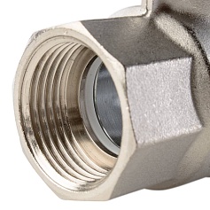 STOUT  Кран шаровой полнопроходной, ВР/ВР, ручка бабочка 1