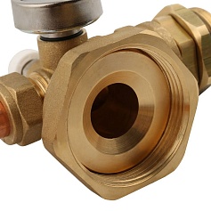 STOUT  Насосно-смесительный узел с термостатическим клапаном и байпасом, без насоса