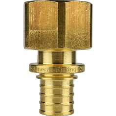 STOUT  Переходник с внутренней резьбой 20xG 3/4" для труб из сшитого полиэтилена аксиальный