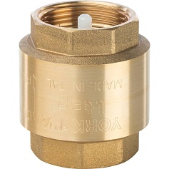 STOUT  1 1/4" Клапан обратный пружинный муфтовый с пластиковым седлом