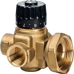 STOUT  Насосно-смесительный узел с термостатическим клапаном, без насоса