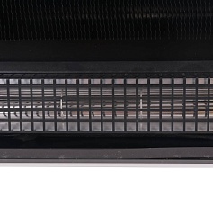 STOUT  Конвектор внутрипольный SCQ 75.240.800 (Решётка роликовая, анодированный алюминий)