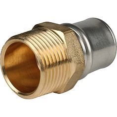 STOUT   Переходник с наружной резьбой 1"х26 для металлопластиковых труб прессовой