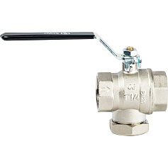 STOUT  Кран шаровой с фильтром 1 1/4