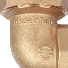 STOUT  Разъемное угловое  соединение "американка" ВН, уплотнение под гайкой o-ring кольцо 2"