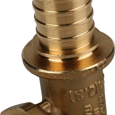 STOUT  Угольник-переходник с наружной резьбой 20xR 1/2" для труб из сшитого полиэтилена аксиальный