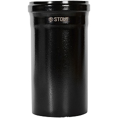 STOUT SCR-8125-600250 STOUT Удлинитель дымохода традиц. коакс. D80(п-м)/125(п-м), L250, ЧЕРНЫЙ