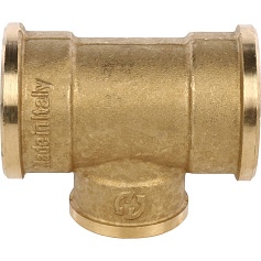 STOUT  Тройник ВВ переходной 1"X3/4X1"