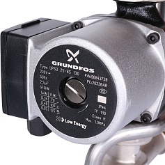 STOUT  Насосно-смесительный узел с термостатическим клапаном 30-60°C, с насосом UPSO 25-65, 130 mm