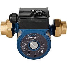 Циркуляционный насос STOUT 25-40/130 220/240V 50Hz с латунными гайками G 1 1/2 x Rp 1