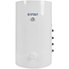 SWH-2210-R00200 STOUT OptiBase бойлер косвенного нагрева настенный 200 л, 40 кВт, с возм. уст. ТЭН, правое  подключение
