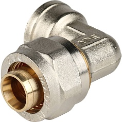 STOUT   Угольник-переходник с внутренней резьбой 1/2"х20 для металлопластиковых труб винтовой