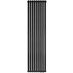 Стальной трубчатый радиатор STOUT TUBE ROUND нижнее правое подключение 9 секций R40 1-1750-9 RT RAL9005