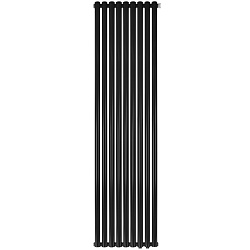 Стальной трубчатый радиатор STOUT TUBE ROUND нижнее правое подключение 9 секций R40 1-1750-9 RT RAL9005