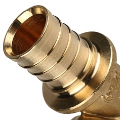 STOUT  Угольник-переходник с внутренней резьбой 32xG 1" для труб из сшитого полиэтилена аксиальный