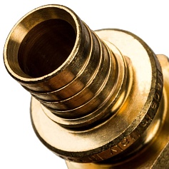 STOUT  Переходник с наружной резьбой 16xR 1/2" для труб из сшитого полиэтилена аксиальный