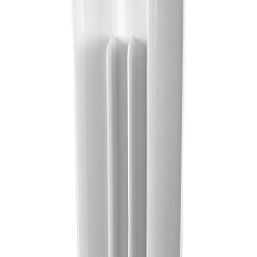 STOUT  Bravo 500 9 секций радиатор алюминиевый боковое подключение RAL9010